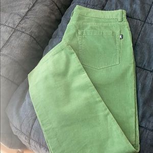 Vineyard Vines Lime Corduroy Pants